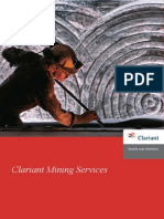 Clariant Mining Services Brochure (Portuguese)