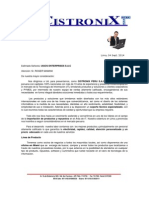 Carta Prest - Citronix - Iasos Enterprises S.A.C