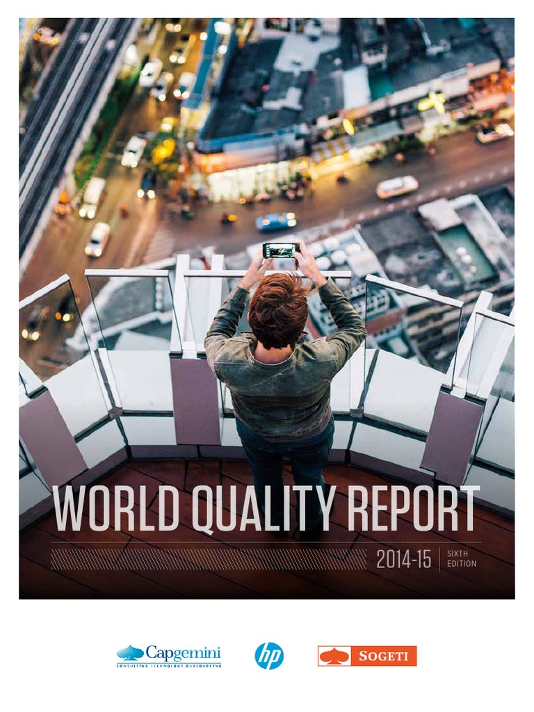 CAPGEMINI World Quality Report 2014-15 Secured | PDF