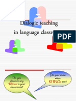 Dialogic Teaching in Language Classrooms