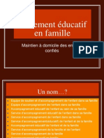 Placement Educatif a Domicile