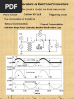 Thyristor Converters or Controlled Converters: Control Circuit