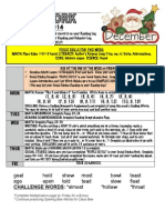 14th Week of School HMWK Dec1 2014