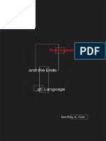Geoffrey A. Hale - Kierkegaard and The Ends of Language - University of Minnesota Press