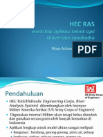 Workshop Pengenalan HEC RAS