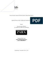 Zara: logística rápida y flexible