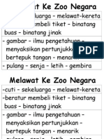 Melawat Ke Zoo Negara