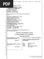 Good Morning To You v. Warner Chappell - Happy Birthday To You Amended Cross Motions For Summary Judgment PDF