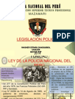 Ley PNP Perú funciones principios valores