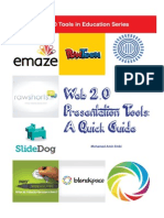 Web 2.0 Presentation Tools: A Quick Guide