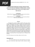 Download Analisis Pengaruh Nilai Tukar Tingkat Suku Bunga Dan Inflasi Terhadap Indeks Harga Saham by Chocho Hadi Wiardjo SN249002974 doc pdf