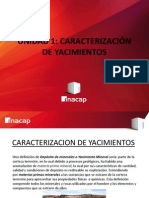 Unidad 1. Caract. de Yacimiento