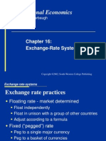 International Economics: Exchange-Rate Systems