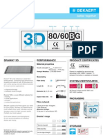 Data Sheet: Product Certificates Dramix 3D Performance