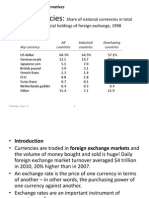 Key Currencies:: Share of National Currencies in Total Identified Official Holdings of Foreign Exchange, 1998