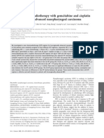 Sequential Chemoradiotherapy With Gemcitabine and Cisplatin For Locoregionally Advanced Nasopharyngeal Carcinoma