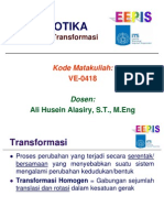 ROBOTIKA Transformasi