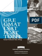 GRE Gmat Lsat Pcat Toefl: Grad School Test Prep