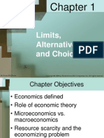 Limits, Alternatives and Choices