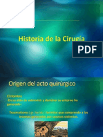 Historia de La Cirugía.