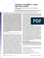 Biosynthesis and functions of bacillithiol, a major low-molecular-weight thiol in Bacilli.pdf