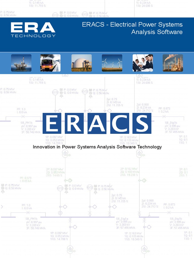 ERACS Power Systems Analysis Software PDF Reliability Engineering