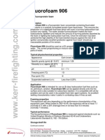 Fluorofoam 906 Foam Concentrate for Hydrocarbon Fires