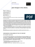 1 Pathophysiological Changes in The Elderly: Peter H. Tonner Joerg Kampen Jens Scholz