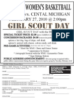 2010 Girl Scout Day Flier