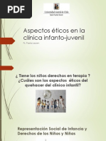 Aspectos Éticos en La de La Psicologia Clinica Infanto Juvenil
