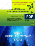 Bab 6 Pepejal, Cecair & Gas