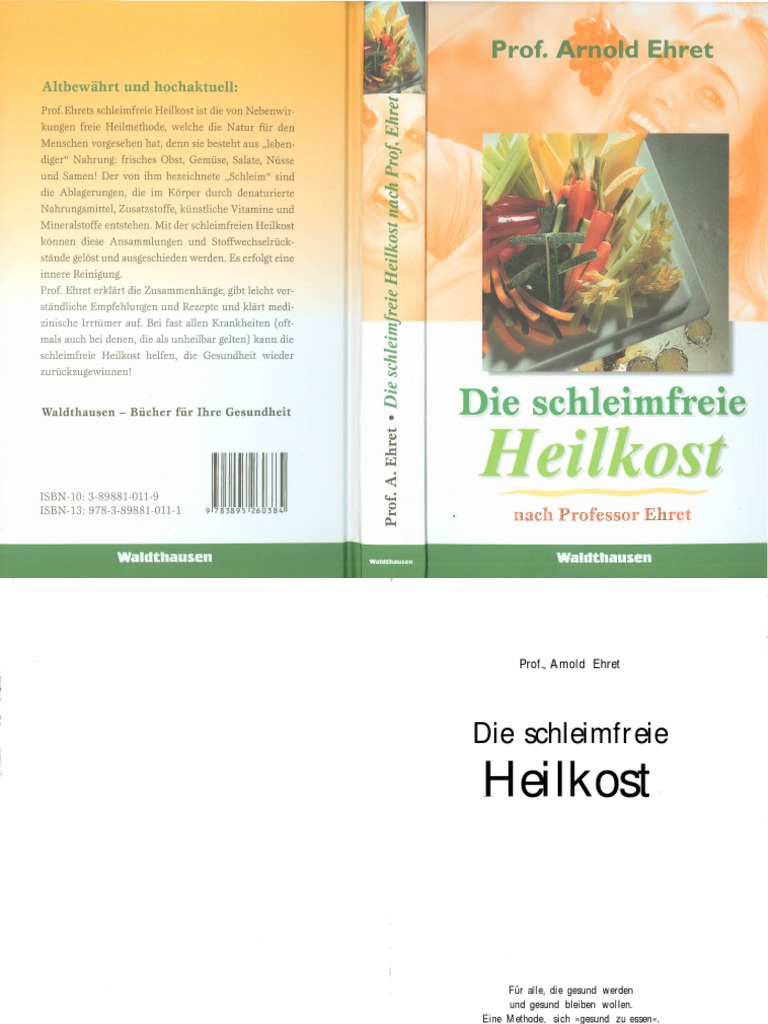 Schleimfreie Heilkost Ehret Arnold 13.a 2006 | PDF