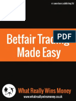 Betfair Trading Made Easy