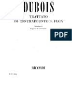 Theodore Dubois - Trattato Di Contrappunto e Fuga PDF