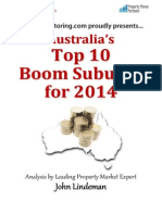 Top 10 Boom Suburbs 2014