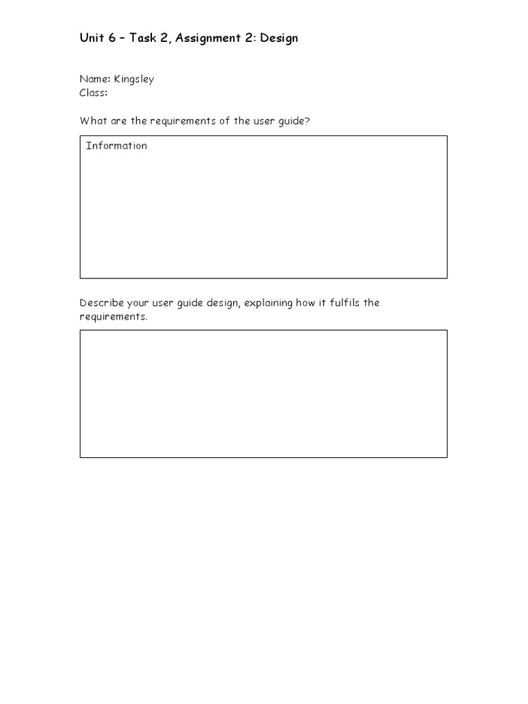Task 2 Assign 2 - New Unit 6 - Digital Graphics | PDF