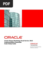 Download Eloqua Exam Study Guide 2069112 by gmastro SN249030167 doc pdf