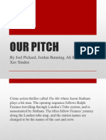 Our Pitch: by Joel Pickard, Jordan Bunning, Ali Rice, Xav Sinden