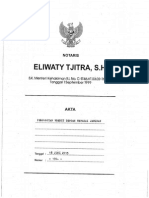 Akta - Perjanjian Kredit No.130 - Bank Windu PDF