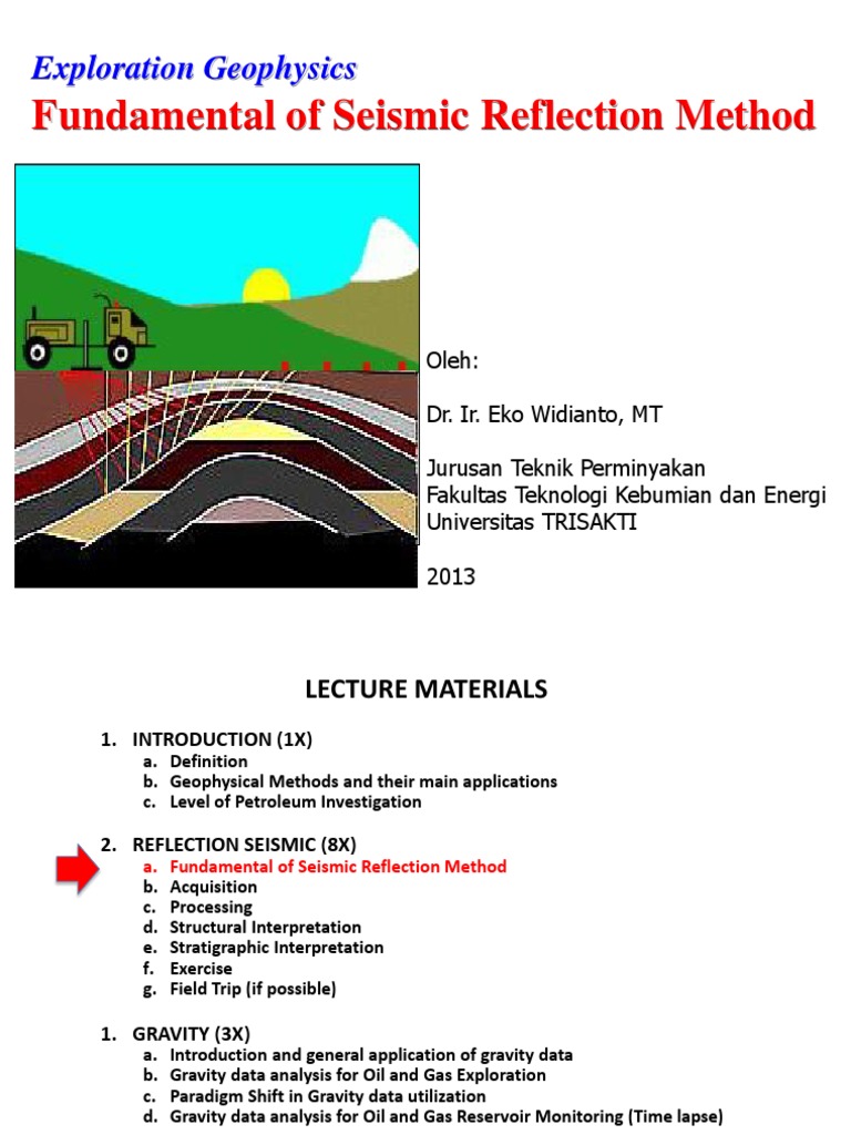 Seismic Reflection Method Basics | PDF | Waves | Reflection Seismology