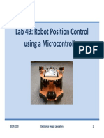 Lab 4B: Robot Position Control Using A Microcontroller: ECEN 2270 1 Electronics Design Laboratory