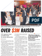 Over $3M Raised, 18 Mar 2009, Straits Times