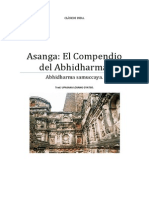 Asanga El Compendio Del Abhidharma. (Abhidharmasamuccaya)