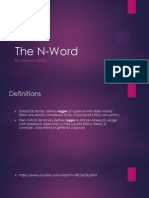 Use of N Word Presentation