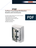 40 CD Range: Surface-Mounting Distribution Boards and Enclosures