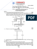 Advanced Strength of Materials Paper Model