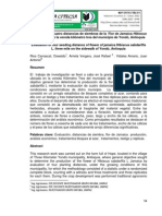 Evaluación de Cuatro Distancias de Siembras de La Flor de Jamaica Hibiscus Sabdariffa L. en La Vereda Kilómetro Tres Del Municipio de Yondó, Antioquia