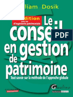 Le Conseil en Gestion de Patrimoine 6e Edition