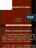 Introduction To Transportation Problem