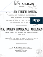 Marais Marin Old French Dances